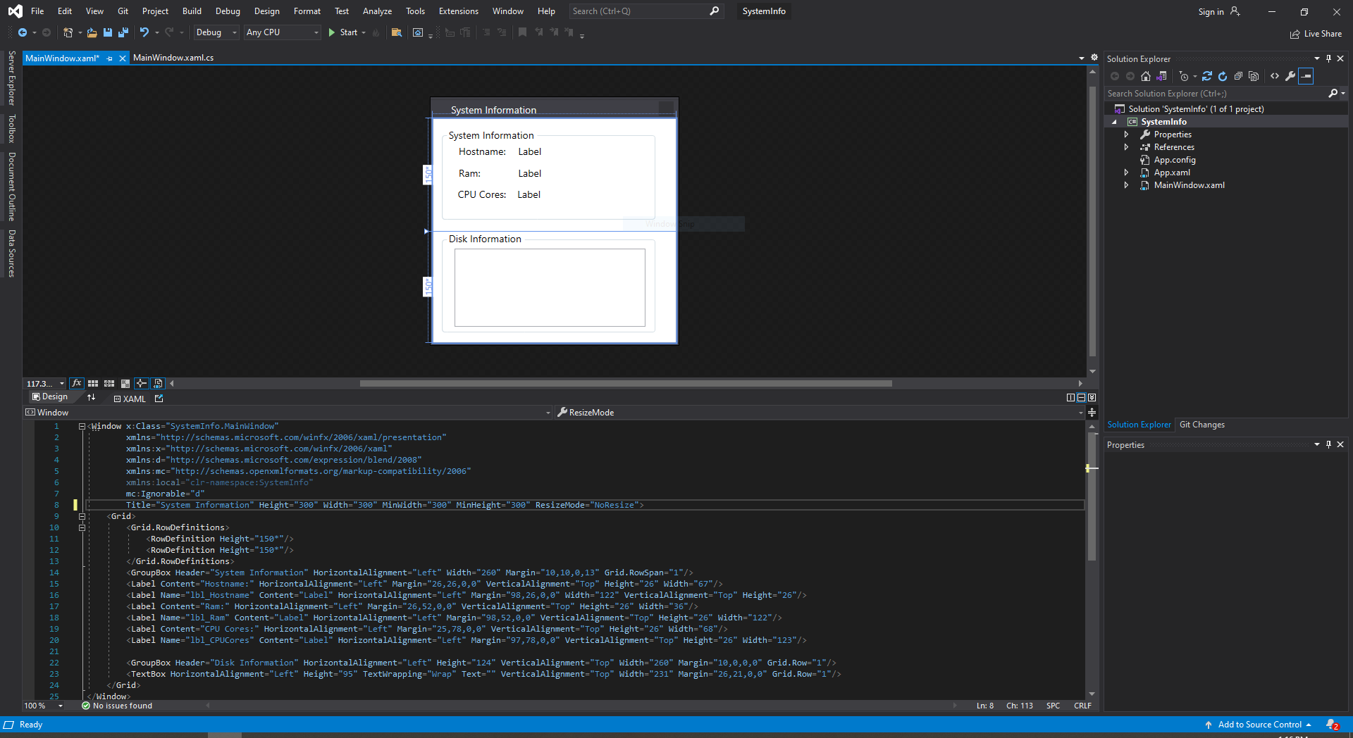 Full project screenshot